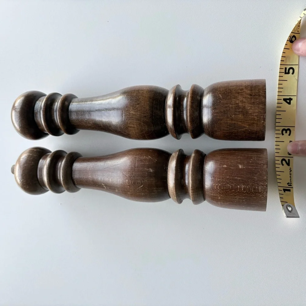 Vintage Napcoware Wooden Salt Shaker & Pepper Grinder